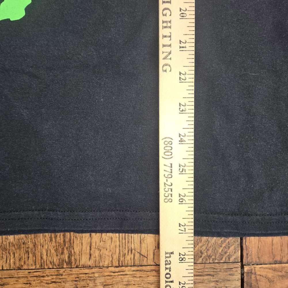 Native American Chief T-shirt Neon Green Size Med Indigenous Indian Headdress - Picture 6 of 6